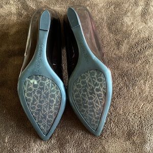 Calvin Klein shoes burgundy